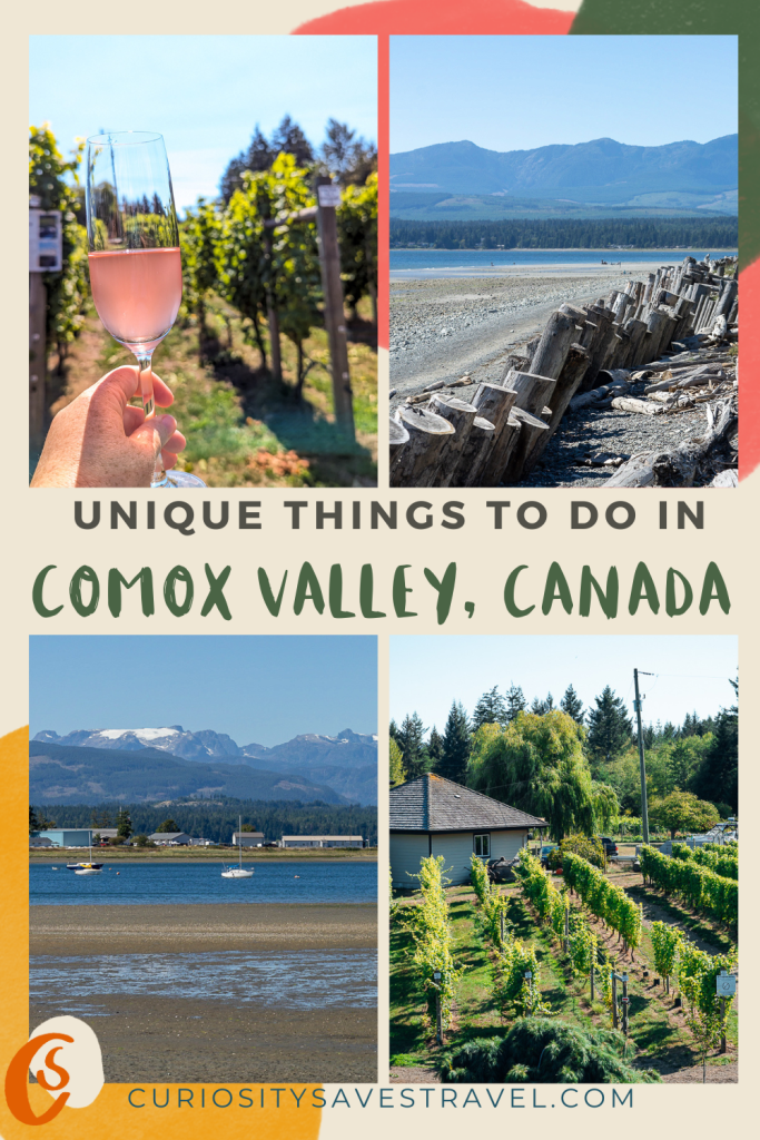 Unique and fun things to do in the Comox Valley, BC, Canada.