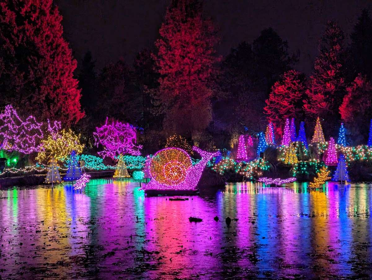 VanDusen Festival of Lights Vancouver Winter