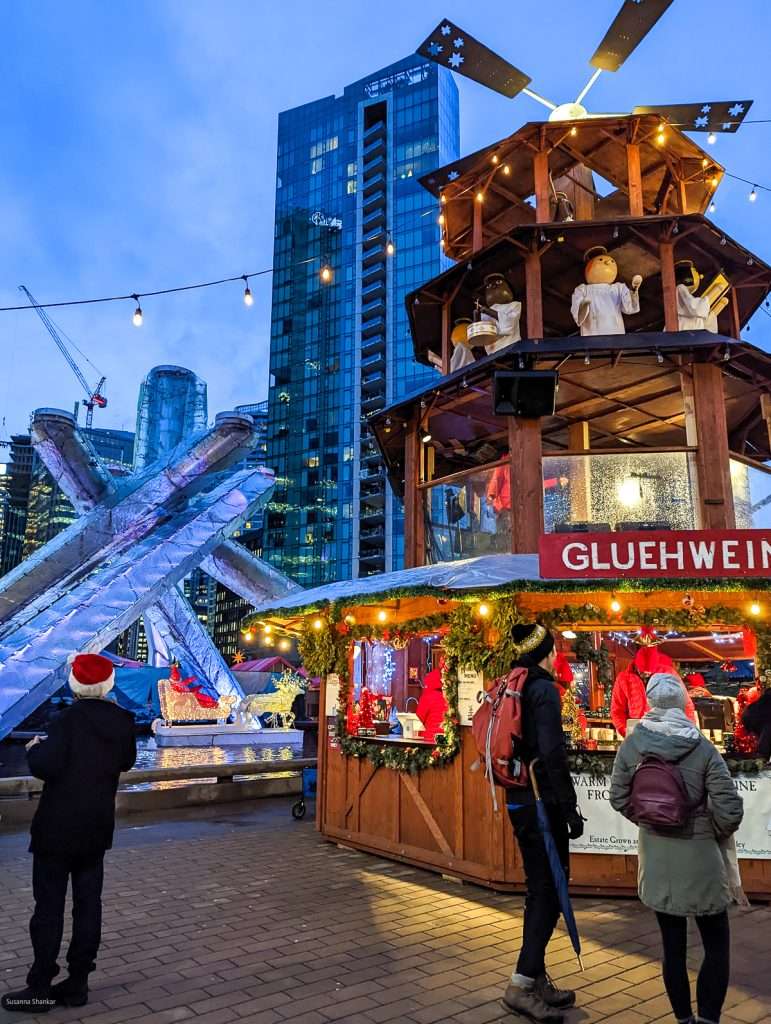 Vancouver Christmas market winter