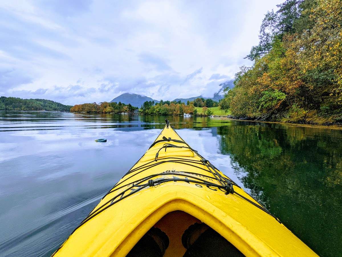 Norway Kayaking low carbon
