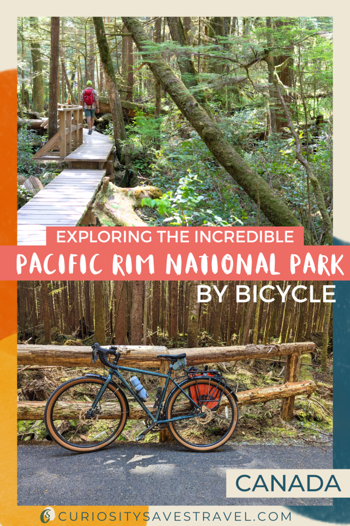 Sustainably explore Pacific Rim National Park Tofino, Canada by Bike on the multi-use trail