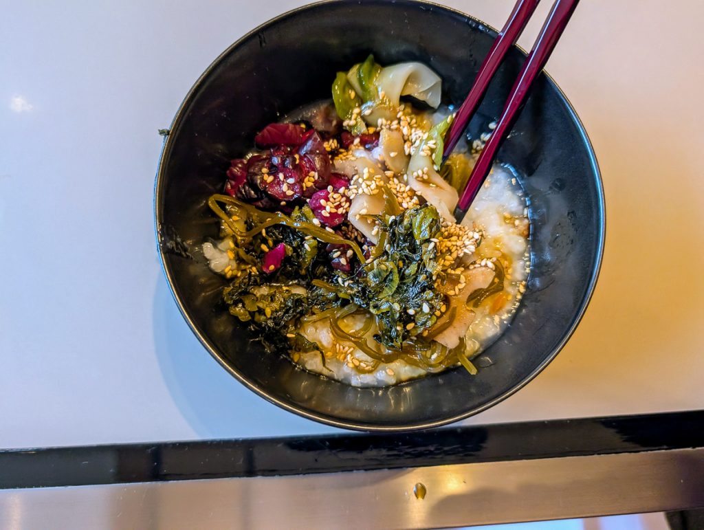 Vegan Japanese rice porridge