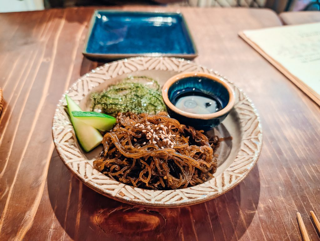 vegan seaweed Okinawa Japan