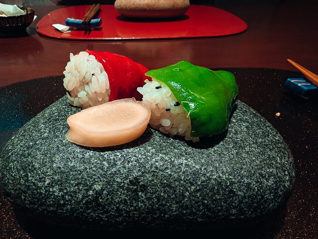 shojin ryori vegan dinner in Tokyo Japan