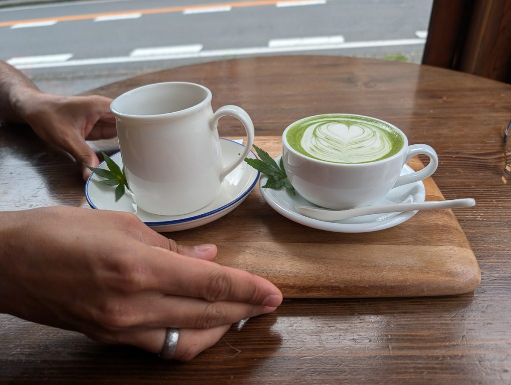 Oat milk matcha Latte Japan