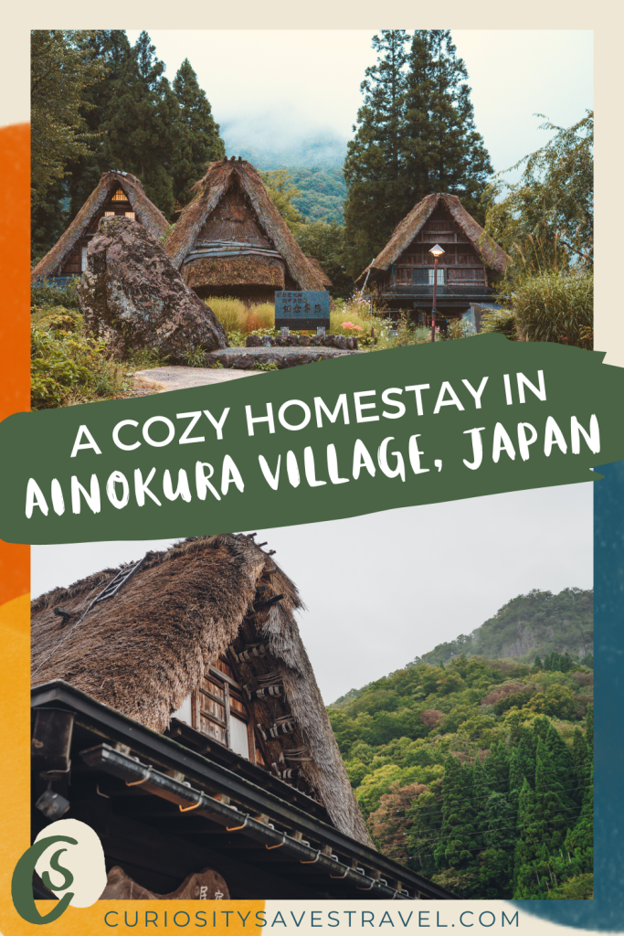 A Homestay in Ainokura Japan Gassho UNESCO World Heritage Village