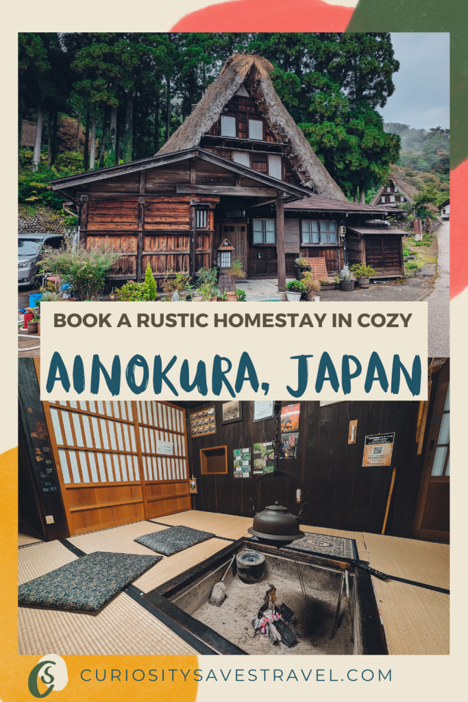 Ainokura, Japan Homestay in Gassho Historic House UNESCO Site