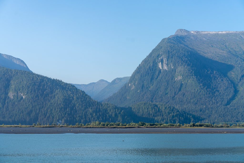 Sheena River and mountains