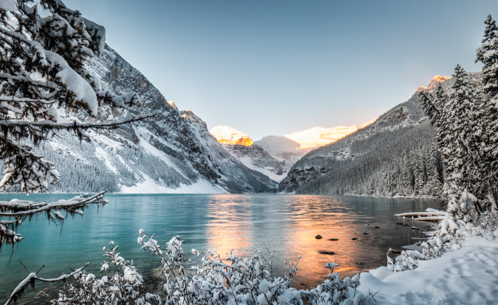 Lake Louise in winter