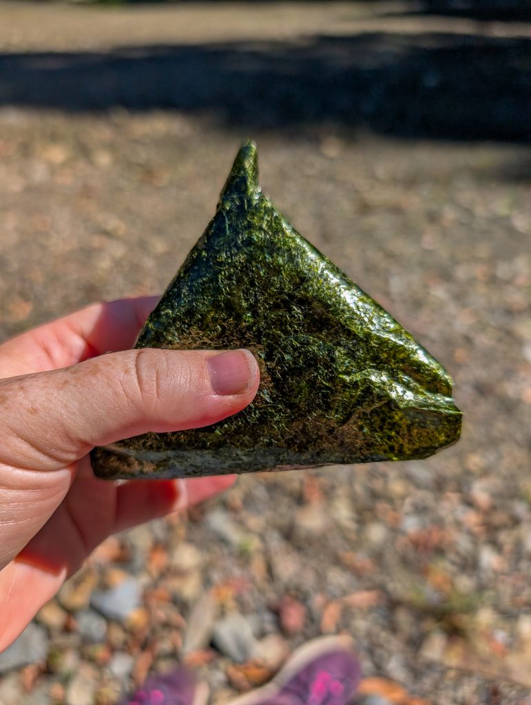 Onigiri on the Kumano Kodo