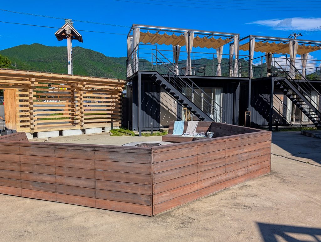 A modern glamping experience on the Kumano Kodo