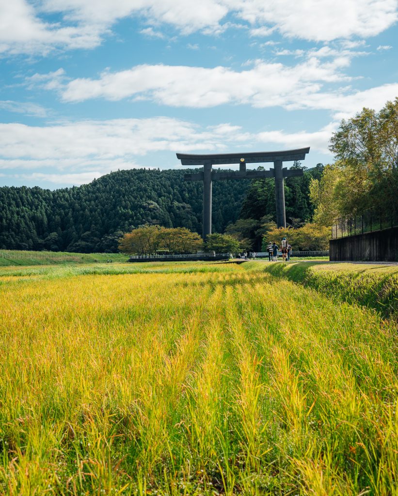 World's largest Torii Gate on the Kumano Kodo UNESCO
