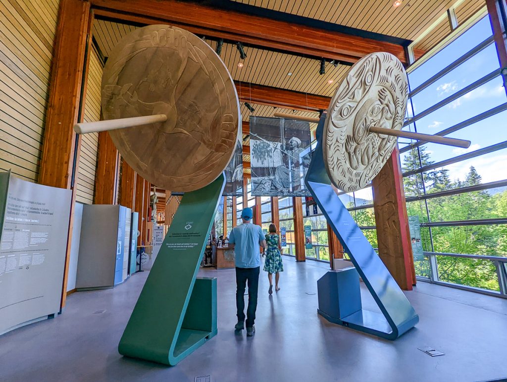 Squamish Lil wat cultural center in Whistler