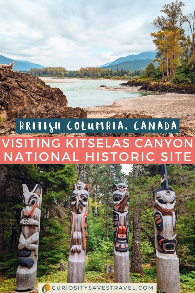 British Columbia Canada Visiting Kitselas Canyon National Historic Site