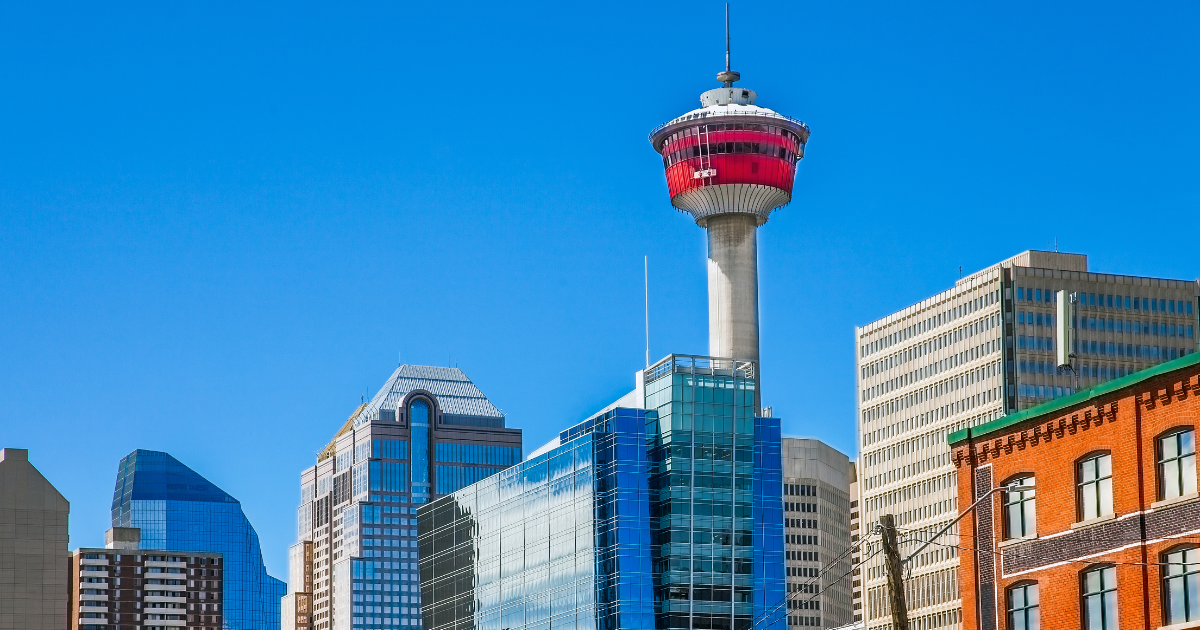 Where to stay in Calgary. The Calgary skyline