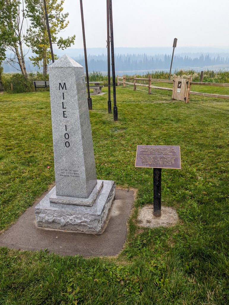 100 mile marker