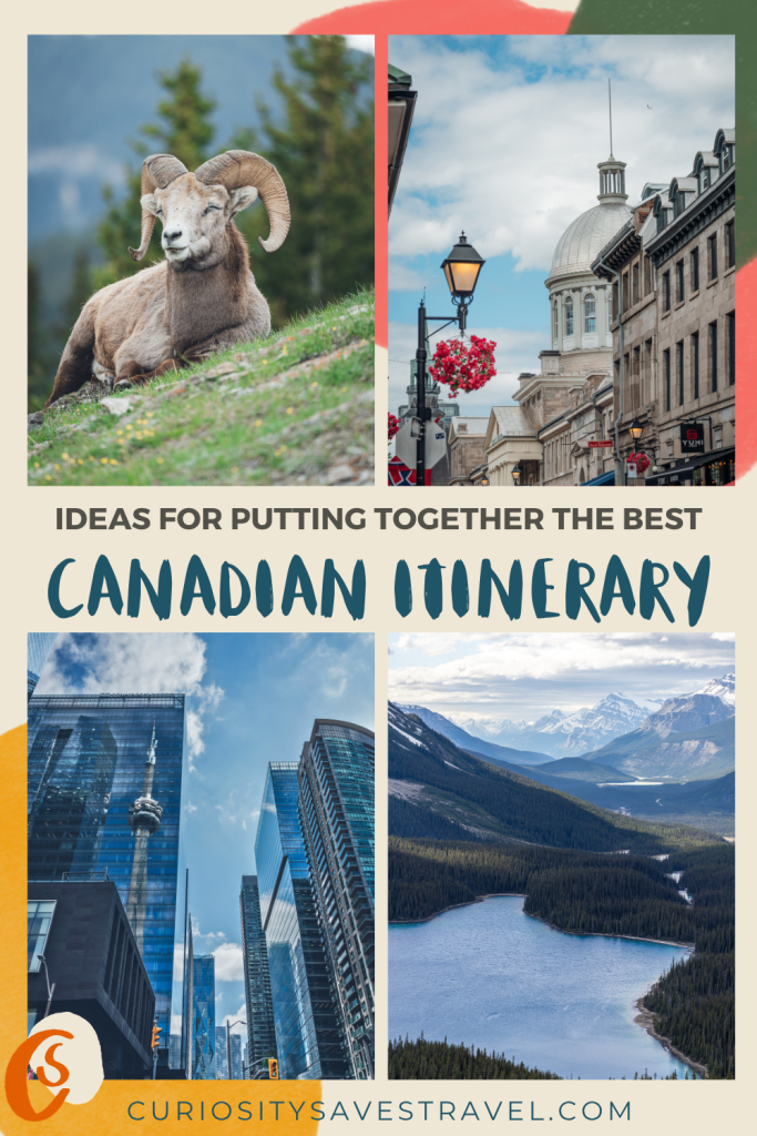 Canadian itinerary ideas for planning 10-days in Canada