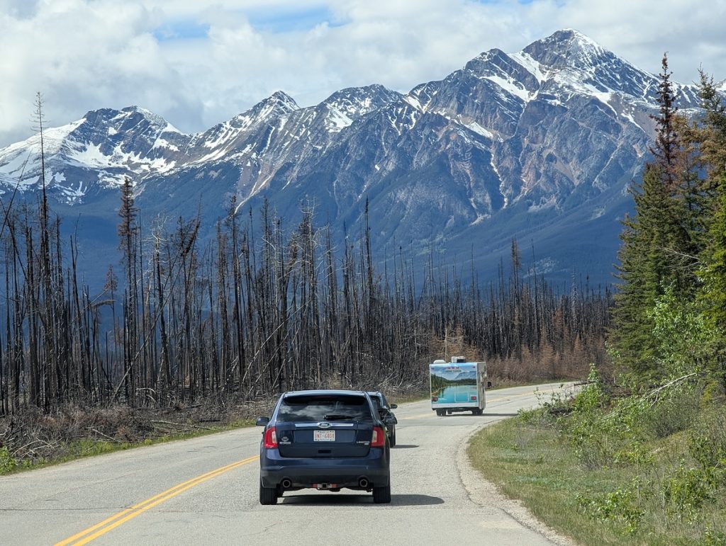 Jasper National Park driving