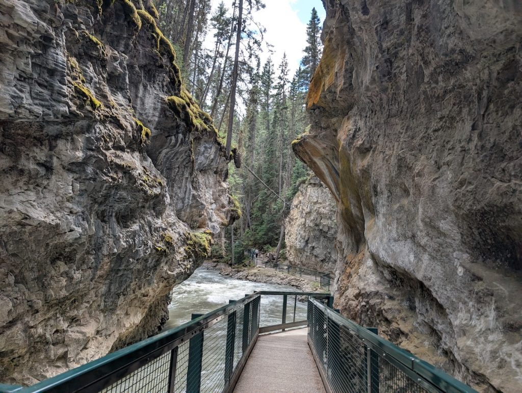 Johnston Canyon in banff National Park
