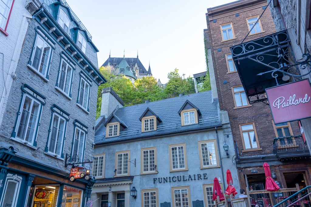 Old quarter in Quebec