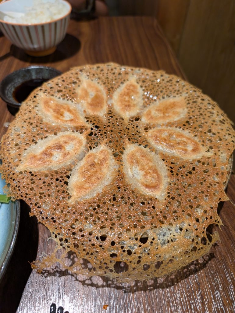 snowflake dumplings in Taipei