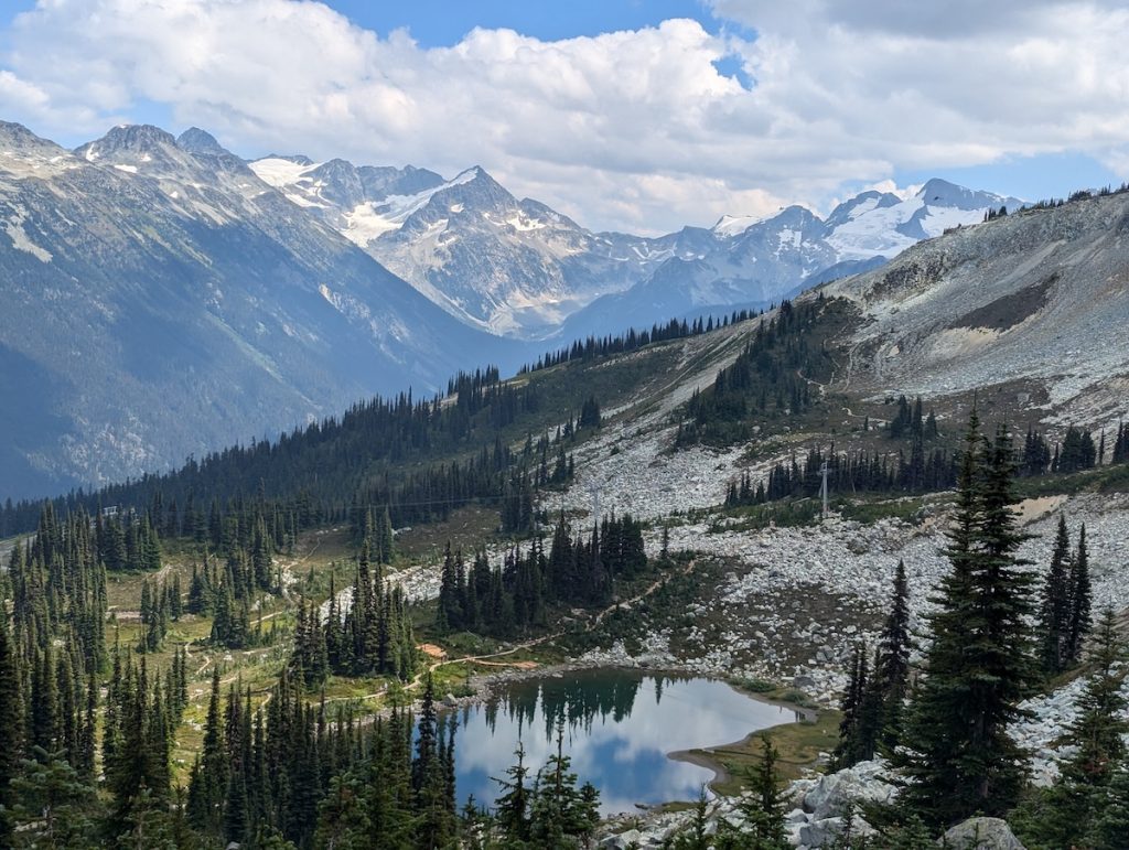 Hiking Views in Whistler
